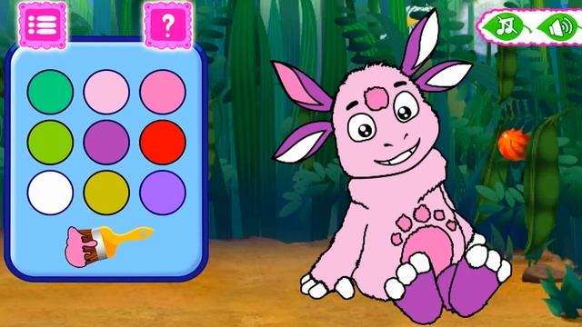 Лунтик Мини игры для детей Играем на Андройд обзор игры Best KIds Apps смотреть онлайн