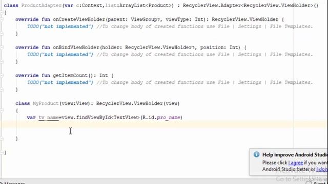 031 Recycler View Part 2 смотреть онлайн