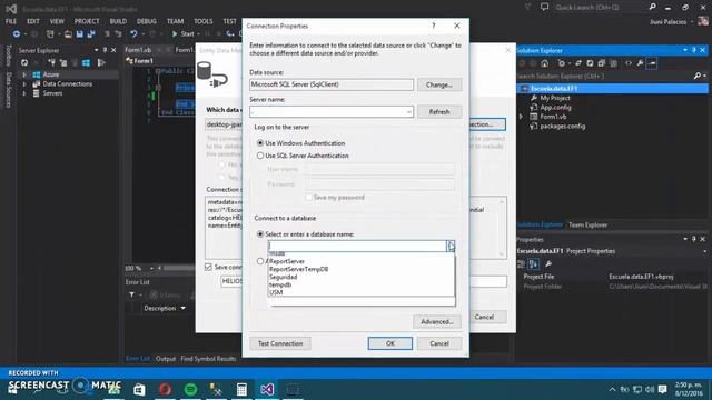 Tema 2 : Conectar Sql Server con Entity Framework en Visual Studio смотреть онлайн