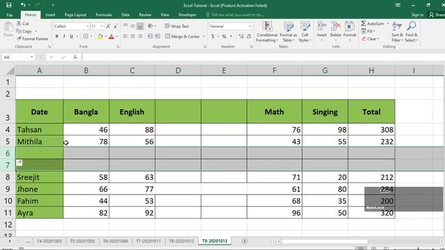 Excel Tutorial-9 || Beginners' Series || Insert & Delete Row/ Column/ Cell смотреть онлайн