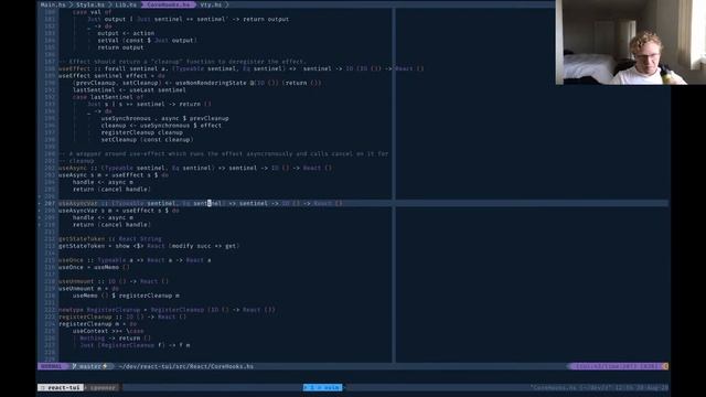 Pt 3. Designing a React Hooks style TUI lib from scratch смотреть онлайн