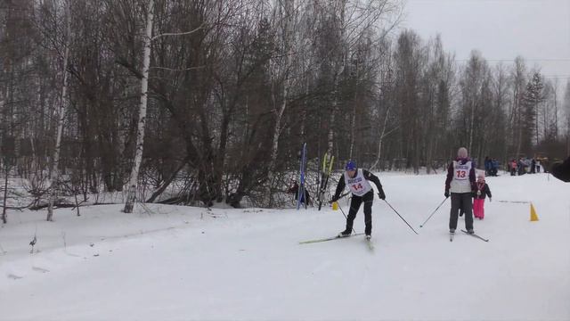 2019 год. Семейная лыжная эстафета ко дню 8 Марта. д. Муратово смотреть онлайн