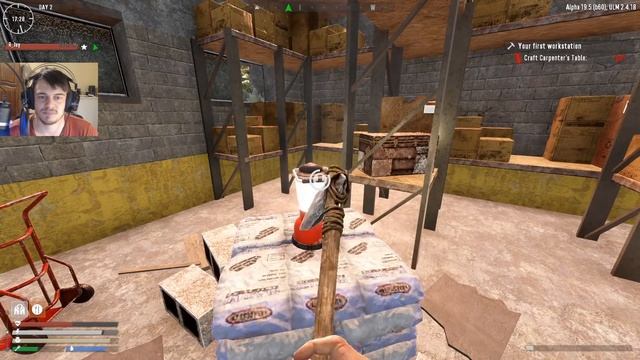 7 Days To Die - GETTING STARTED DAY 1 (Undead legacy) A19.5 смотреть онлайн