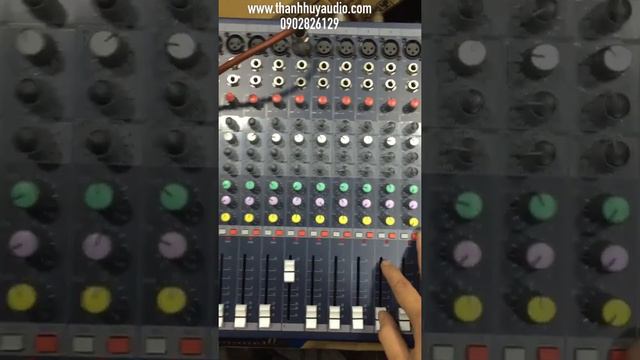 Hướng dẫn chỉnh echo và giảm hú cho mixer Soundcraft EFX-8, EFX-12 смотреть онлайн