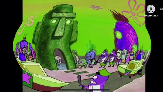 (MY FIRST VIDEO FOR CHILDREN) Squidward says get out of my house Effects by Me смотреть онлайн