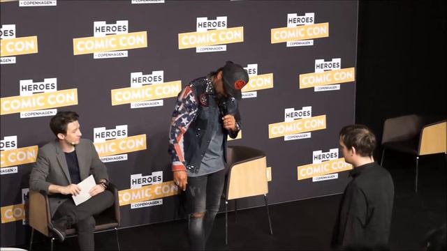 Manu Bennett @ Comic Con Copenhagen смотреть онлайн