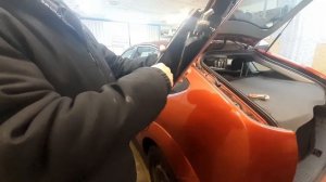 как снимается задний фонарь форд фокус 2 хэтчбек