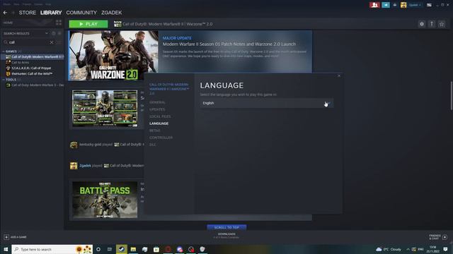 Call Of Duty Warzone 2.0 - How To Change Language смотреть онлайн