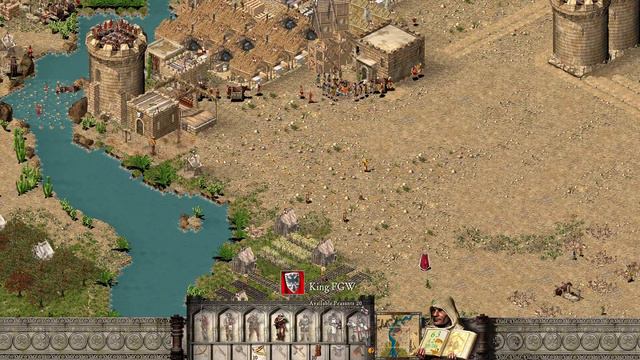 Stronghold Crusader - Mision #33 - Misty River - Two kings want my head смотреть онлайн