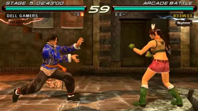Tekken 6 [ Lei Wulong ] - Arcade Battle - (PSP) смотреть онлайн