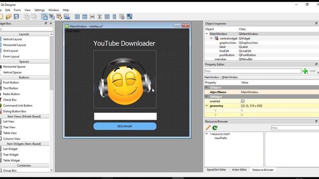 Download music from YOUTUBE with PyQt #1????? смотреть онлайн