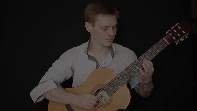 Простой этюд для гитары №3 смотреть онлайн