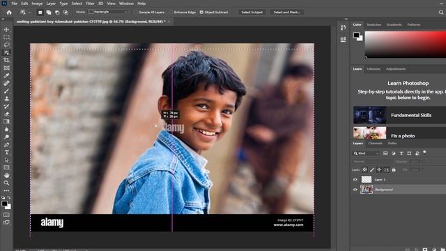 spot healing brush tool photoshop | object selection tool @WaheedDeafWorld смотреть онлайн