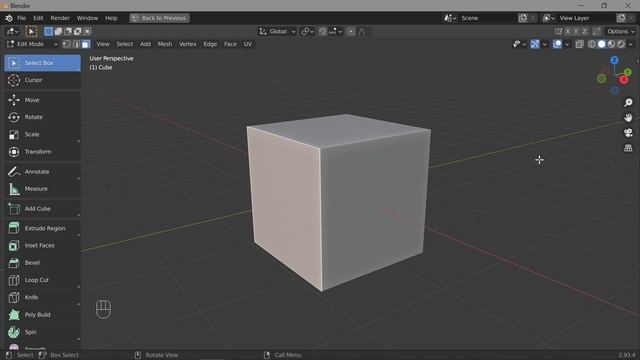 27. Blender. Extrude Manifold (Edit Mode)