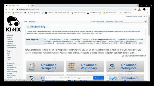Browsing Without Internet(Offline Browsing) |Download complete Wikipedia & any web page|100% Workin смотреть онлайн