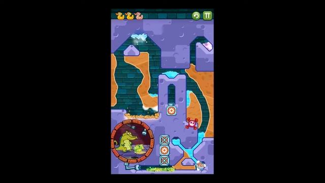 "Where's My Water?" "Cranky Challenge 6", level 2-10, walkthrough, shortplay смотреть онлайн