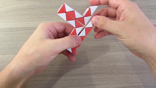 БАБОЧКА ? из змейки Рубика - схема сборки. Насекомые. Фигура №29 смотреть онлайн