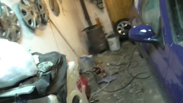 установка деталей на пежо после покраски