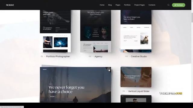 Morave - AJAX Portfolio WordPress Theme 14 ajax portfolio смотреть онлайн