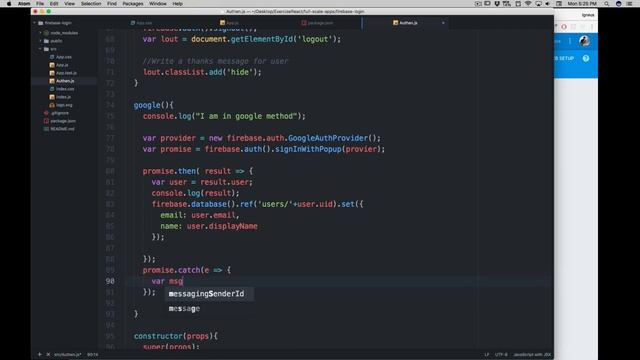 Google Sign In sign in with popup in Reactjs with ES6 #42 смотреть онлайн