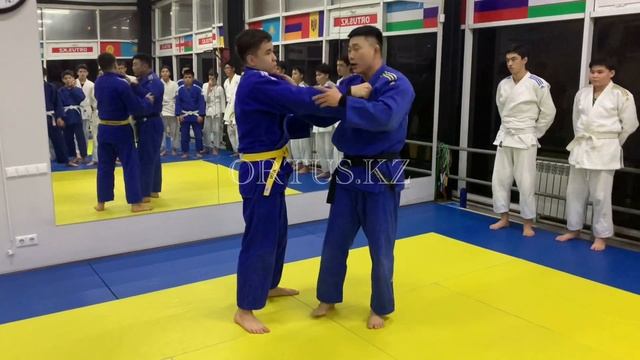 Judo Seoi Nage. Дзюдо - бросок через спину. смотреть онлайн