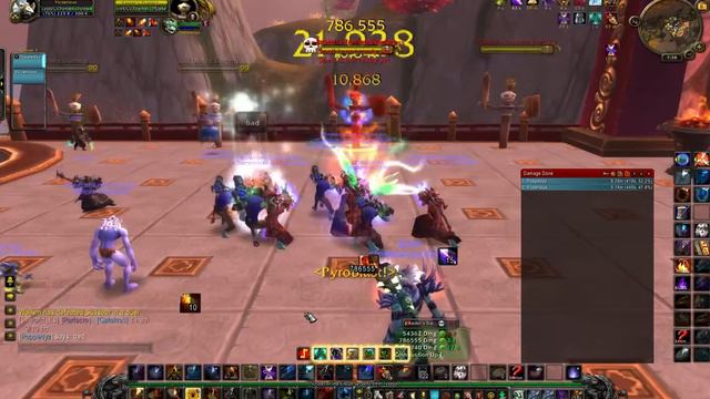 Victorious Fire mage 5.4.8 test Open good combustion in dummy [PvE] смотреть онлайн