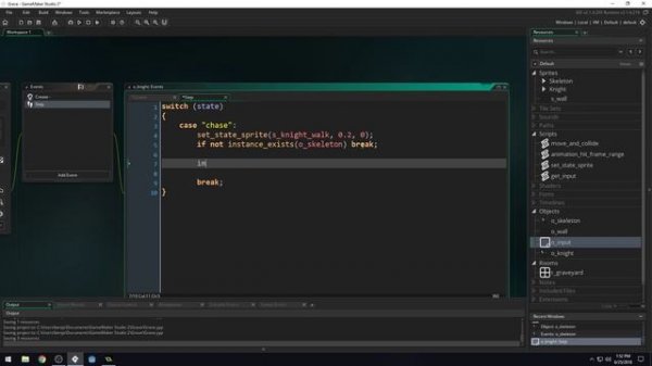 GameMaker Studio Tutorial - 2D Hack-n-Slash #10: ENEMY CHASE STATE