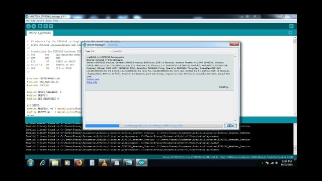 How to setup Arduino IDE for ESP8266 board - Tutorial Video смотреть онлайн