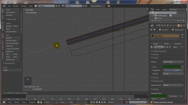 AUTOCAD to BLENDER (parte 6) смотреть онлайн