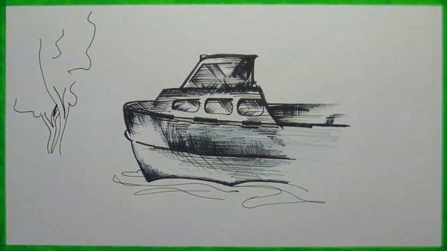 Skizze 2, ein Boot am Ufer (Sketch 2, a boat on the shore)[HD] смотреть онлайн
