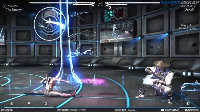 Mortal Kombat X Online Ranked Matches - Raiden The Displacer (MKX PC Gameplay) смотреть онлайн