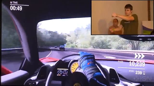 Forza Motorsport 4 - Kinect Gameplay HD - Kinect for Xbox 360 смотреть онлайн