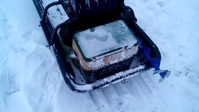 Обкатка мотобуксировщика  Бурлак опти 3