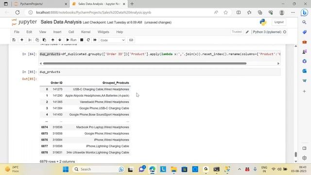 Python Session- 28-Sales Data AnalysisContd and Database connectivity using python смотреть онлайн