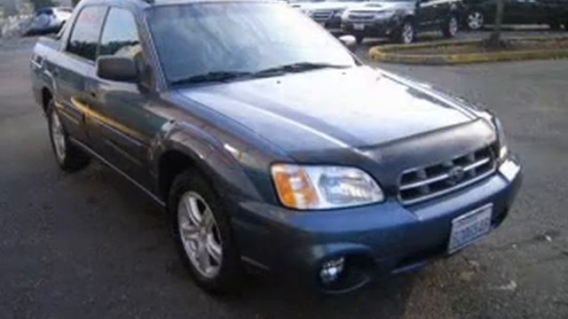 2006 Subaru Baja - Kirkland WA смотреть онлайн