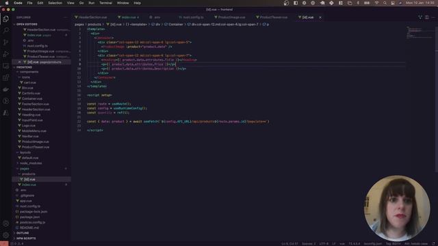 Building a JAMstack shop with Strapi 4, Nuxt 3, Snipcart - part 3 смотреть онлайн