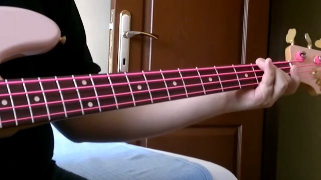 blink 182 - up all night bass cover смотреть онлайн