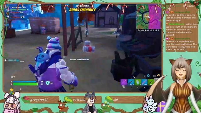 Fortnite w/ VTemp, Aria, and James [EnVtuber] смотреть онлайн