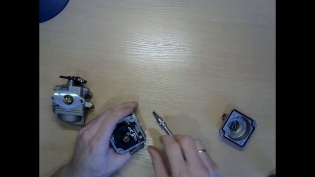 Карбюратор Mercury 4, 5, 6 л.с. 4т - Раздушка провалилась( смотреть онлайн