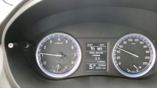 #2022.05.27 Gasoline consumption Suzuki SX4 2017 2WD MK смотреть онлайн