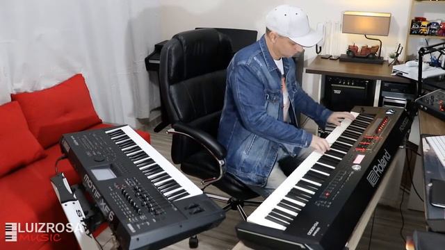 Roland RD-2000 vs Yamaha Motif XF 🔥Guitar Sounds🔥 смотреть онлайн