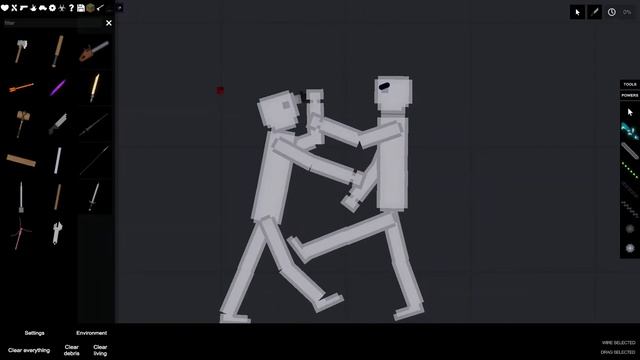 people playground time stop animation test (knife fight) смотреть онлайн