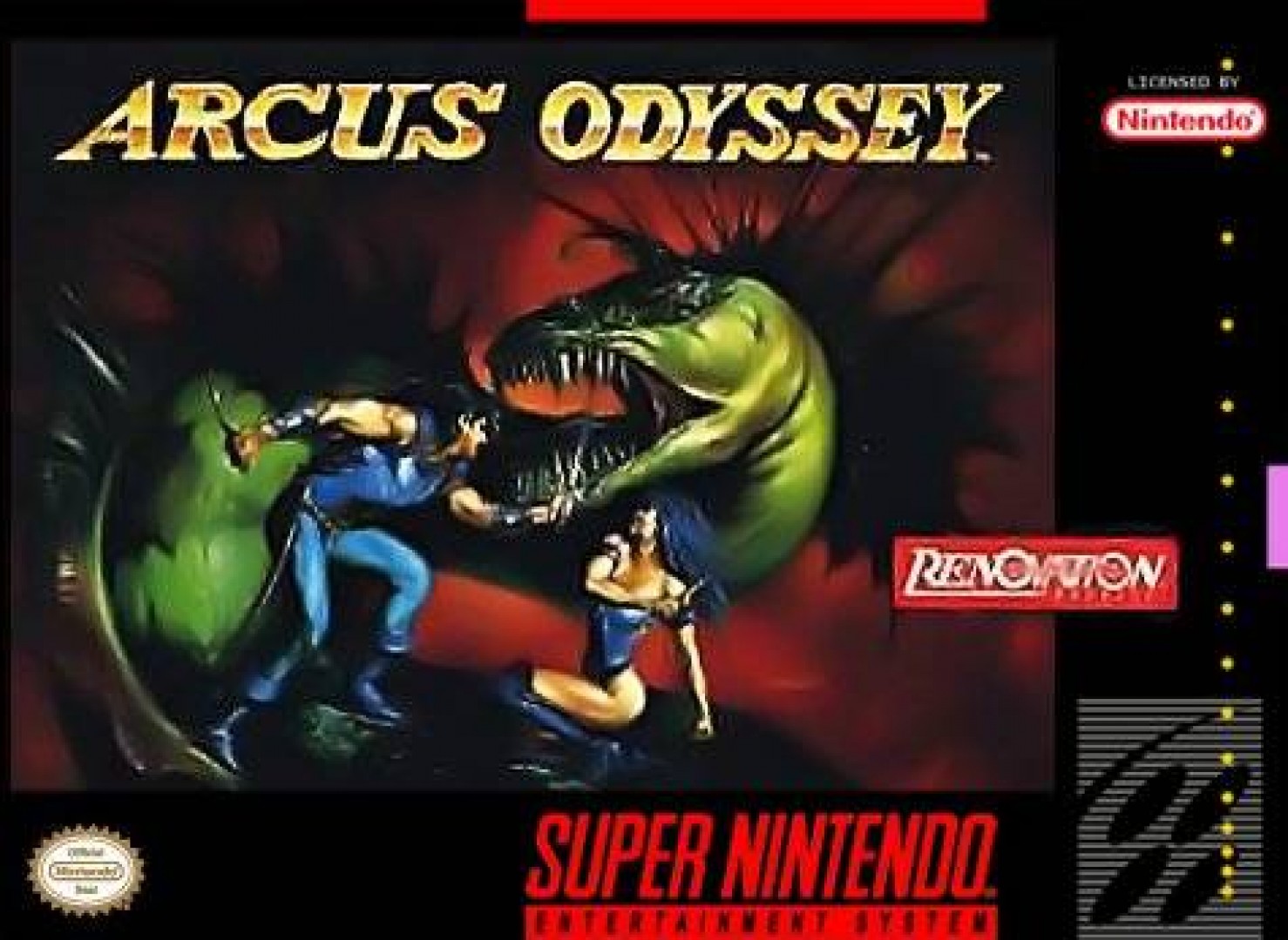 Super Nintendo (Snes) 16-bit Arcus Spirits (Odyssey) Полное Прохождение