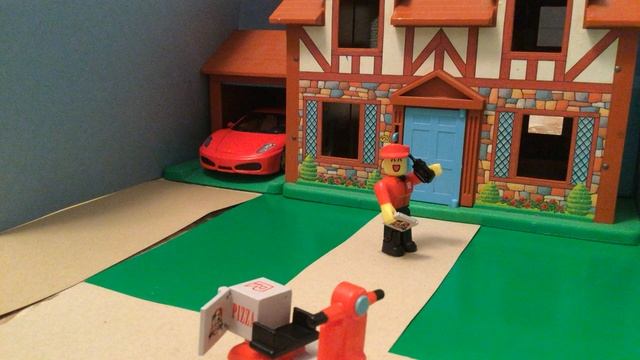 Stop-Motion Movie | ROBLOX Work at a Pizza Place | POOR DELIVERY GUY смотреть онлайн