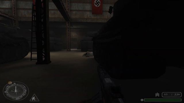прохождения Call of Duty 1 часть 11 бои в Варшаве ангары с танками как вынести Немцов с 1 здоровьем смотреть онлайн