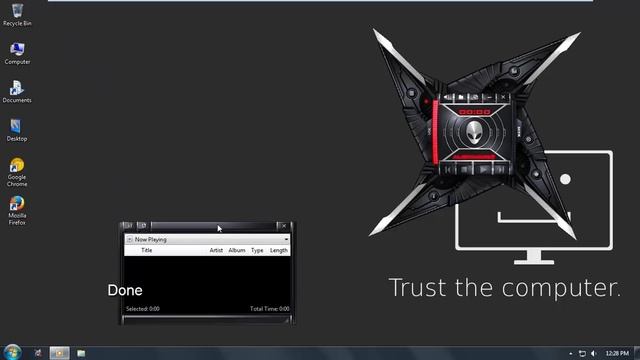 Windows Media Player Alienware Skins (How-To) смотреть онлайн