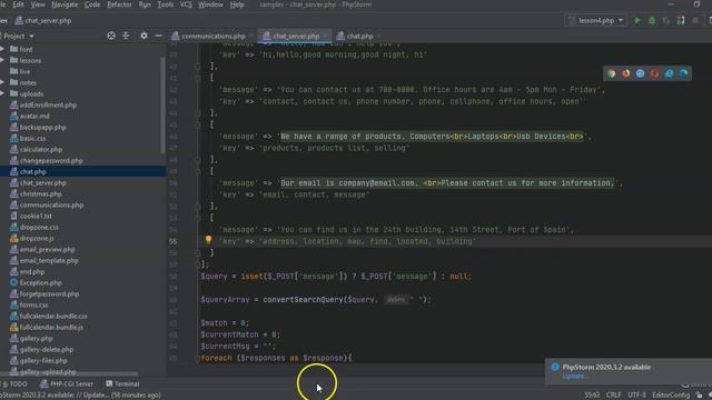 Customer Chat App With Vanilla PHP Tutorial смотреть онлайн