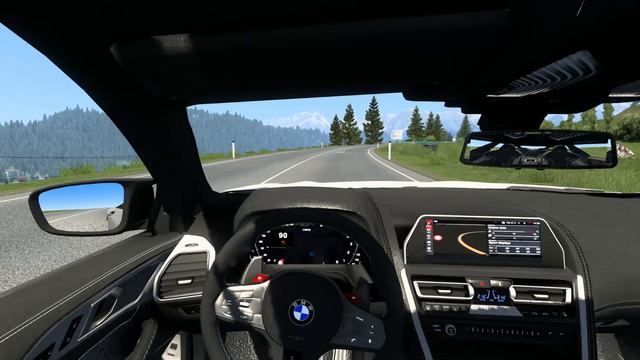 2022 BMW M8 COMPETITION G16 - Euro Truck Simulator 2 MOD - PC Gameplay #ets2mods