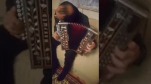 Игра цыгана на мастеровой гармони мастера Мякушева