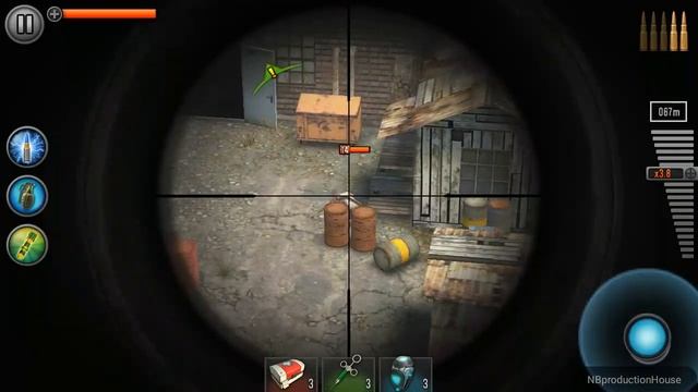 Last Hope Sniper -Zombie War - Act 1 The Deputy 24/30 Explosive hostage Android/iOS Walkthrough смотреть онлайн